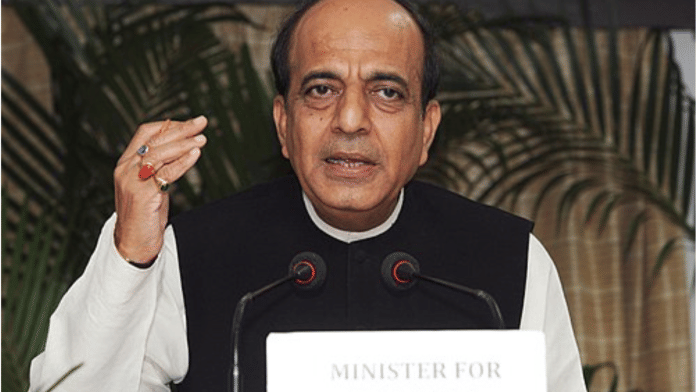 Former Union Minister Dinesh Trivedi at a press conference in New Delhi in 2011. File Photo of Dinesh Trivedi | Commons