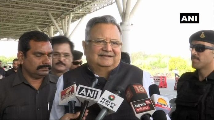 File photo of former Chhattisgarh Chief Minister Raman Singh | Twitter/ANI