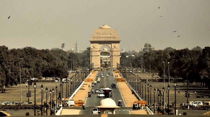 A view of India Gate