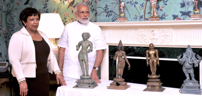 Under PM Modi, India got back more stolen antiquities in 3 years than the UPA government in 10 years
