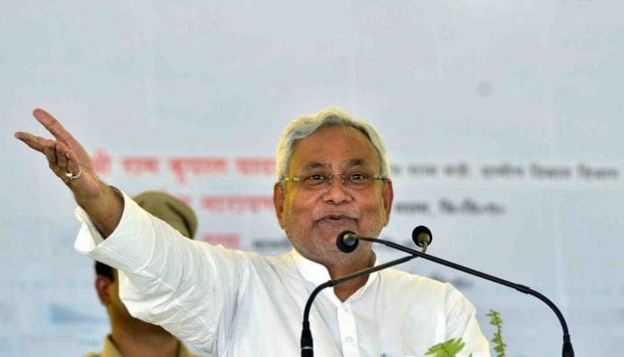 File image of Nitish Kumar. Source: @NitishKumar