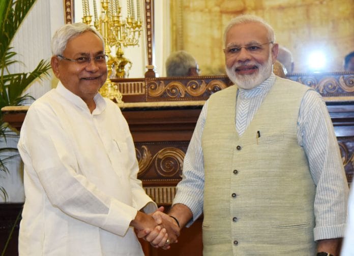 Nitish Kumar joins the BJP