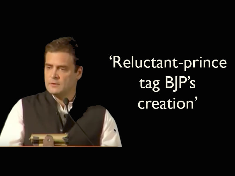 What stood out in Rahul Gandhi's speech in University of California, Berkeley