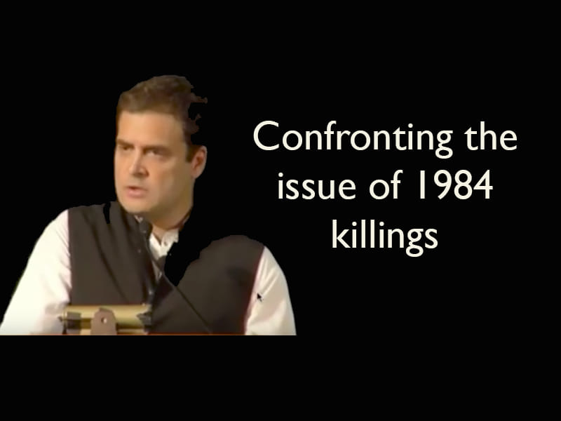 What stood out in Rahul Gandhi's speech in University of California, Berkeley