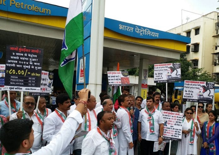 The BJP has failed to transfer the benefits of low fuel prices to the common man, writes Shashi Tharoor.