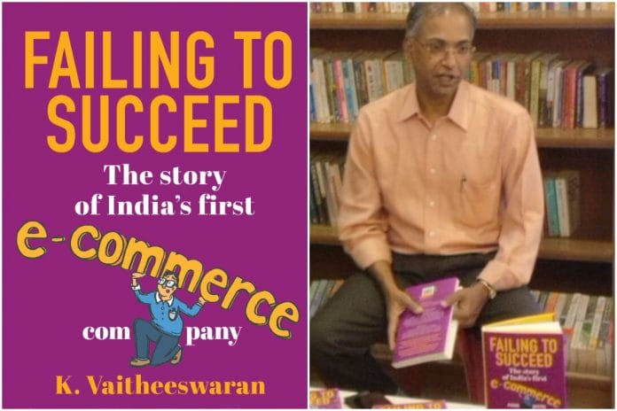 Book cover and image of author