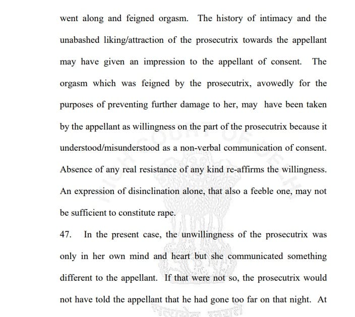 Excerpt from HC order on Mahmood Farooqui 