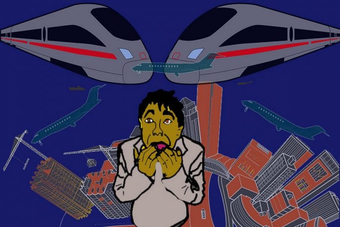 Indians react strongly to major infrastructure projects like the bullet train deal signed by India and Japan