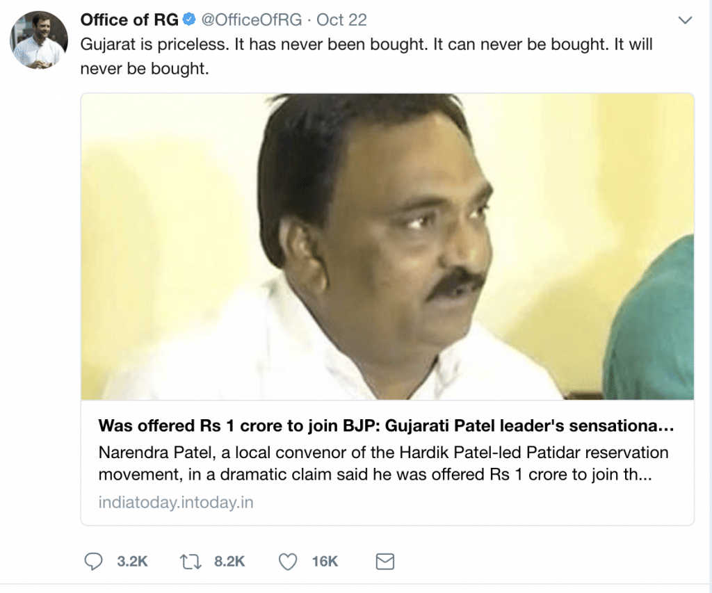 Gujarat elections: Decoding Congress and BJP's social media war