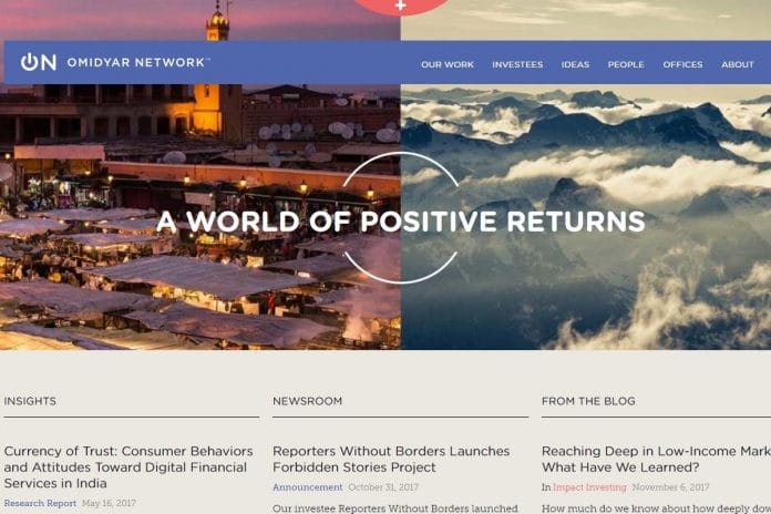 Omdiyar network website screengrab