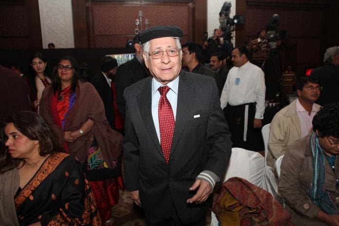 Former solicitor general of India Soli Sorabjee
