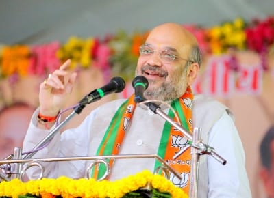 Amit Shah at Gujarat