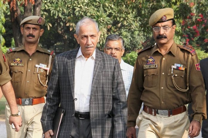 Dineshwar Sharma, interlocutor to Jammu and Kashmir on his way to a meeting