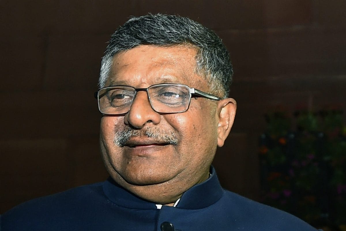 A file photo of Law Minister Ravi Shankar Prasad