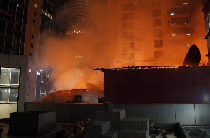 Fire break-out in Kamala Mills Compound, Mumbai.