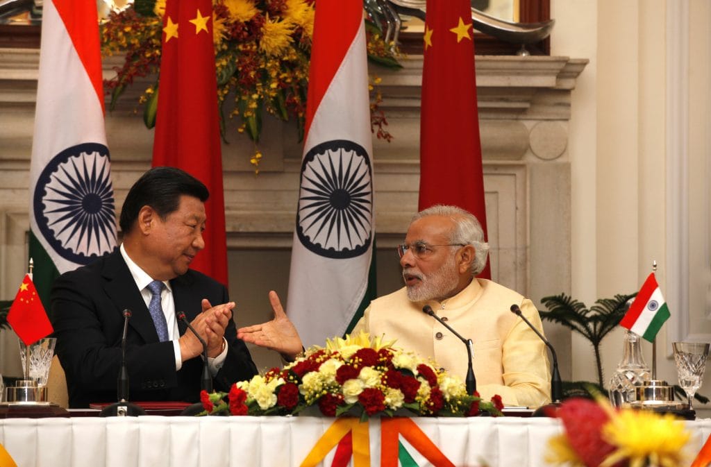 Narendra Modi and Chinese President Xi Jinping