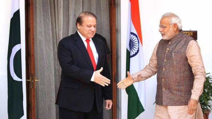 Narendra Modi and Nawaz Sharif