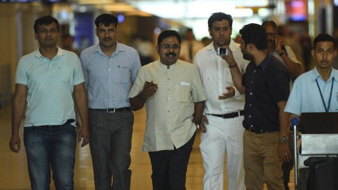 AIADMK leader T. T. V. Dinakaran