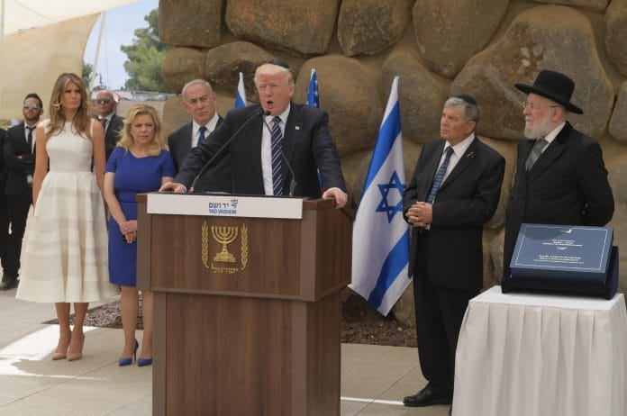 Trump in Israel