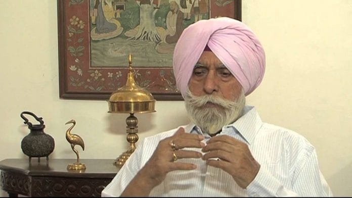 File image of K P.S Gill | Photo: YouTube