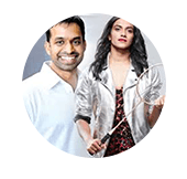 P V Sindhu & Gopichand Pullela