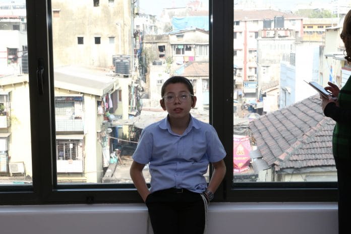 26/11 attack survivor Moshe Holtzberg at the Mumbai Chabad House