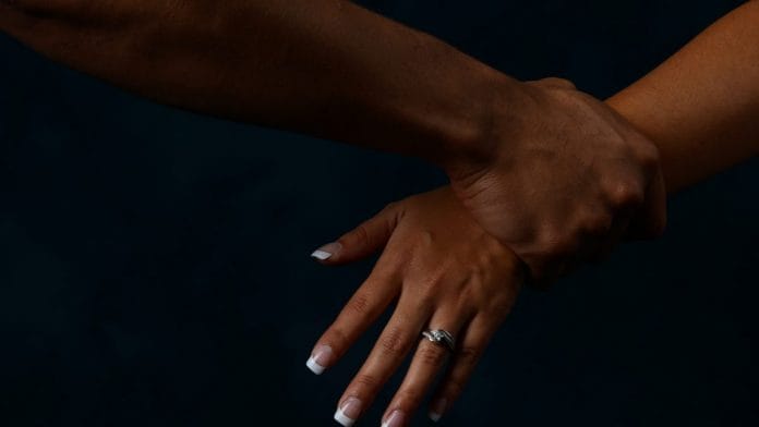 Representative image of domestic violence