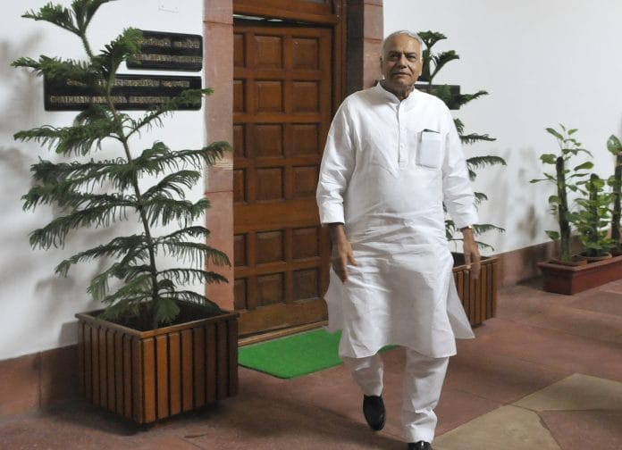 BJP leader Yashwant Sinha