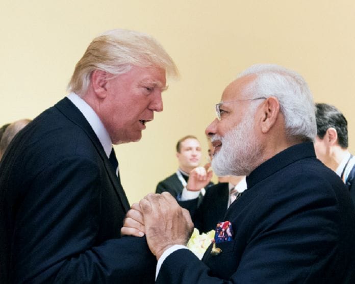 Donald Trump and Narendra Modi