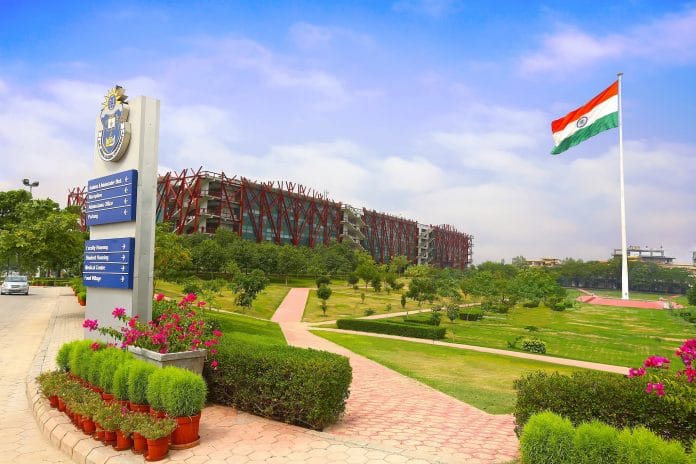 OP Jindal university campus building