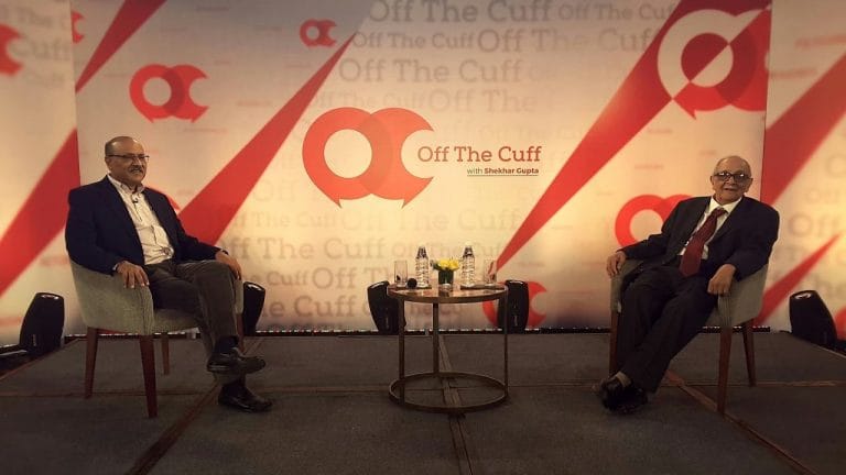 Off The Cuff with Fali Nariman