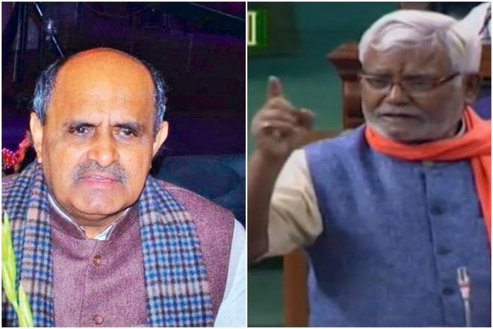 K.C. Tyagi and Hukumdev Narayan Yadav