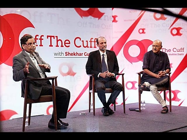 Off the Cuff with Arvind Panagariya
