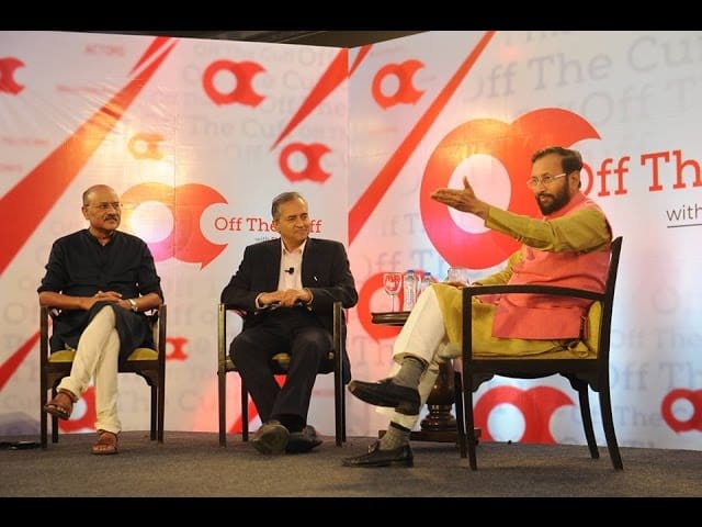 Off the Cuff with Prakash Javadekar