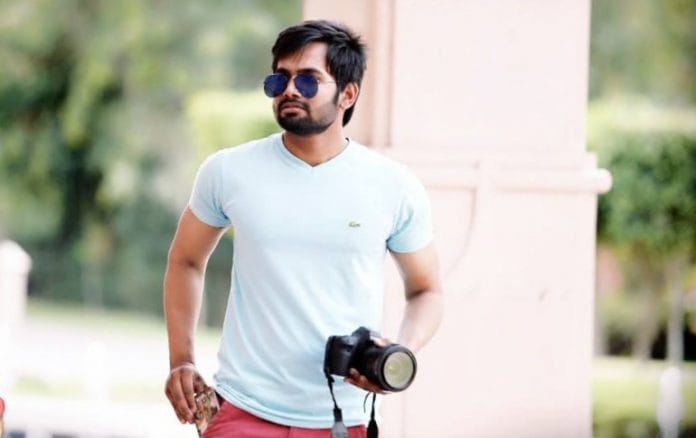 A photo of Ankit Saxena, who was murdered in Delhi