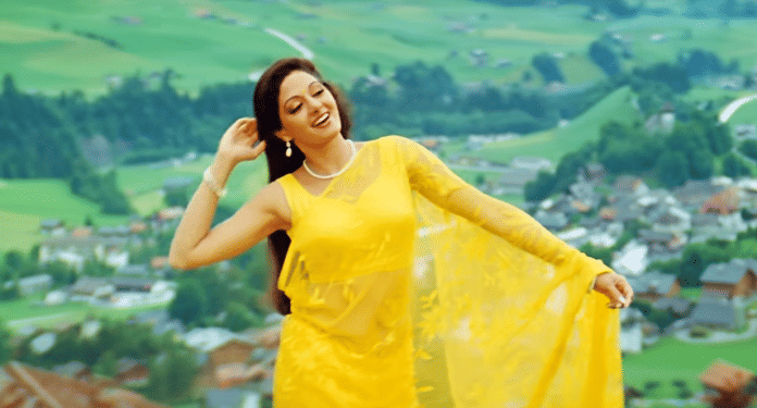 Sridevi in a still from a song