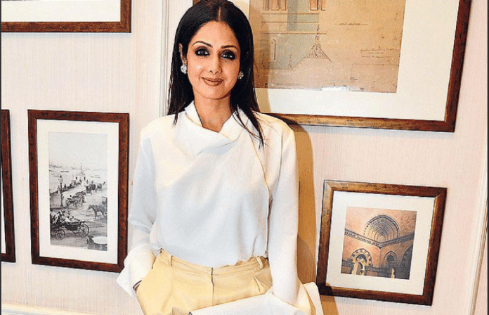 Late actress Sridevi