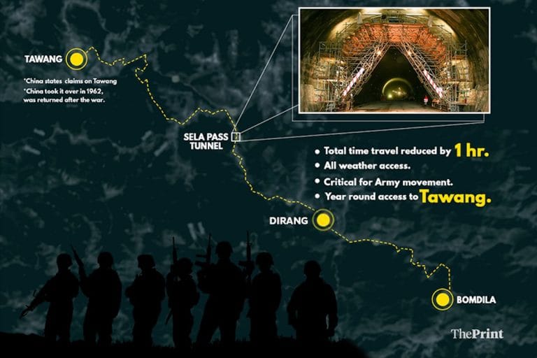 Tunnel under Se La: The pass where the Chinese smashed into India in 1962