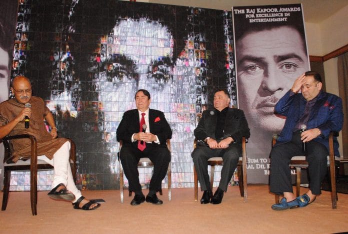 Randhir Kapoor, Rishi Kapoor and Rajiv Kapoor
