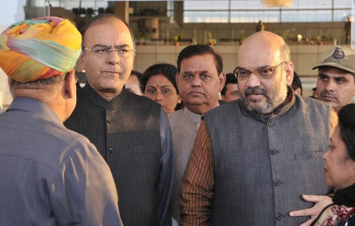 Arun Jaitley and Amit Shah
