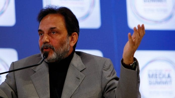 Prannoy Roy in Abu Dhabi
