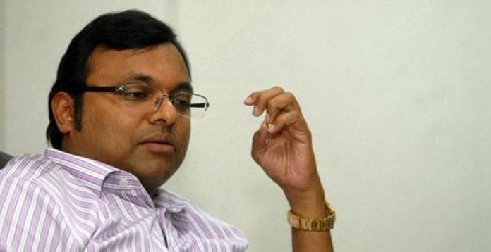 A file image of Karti Chidambaram