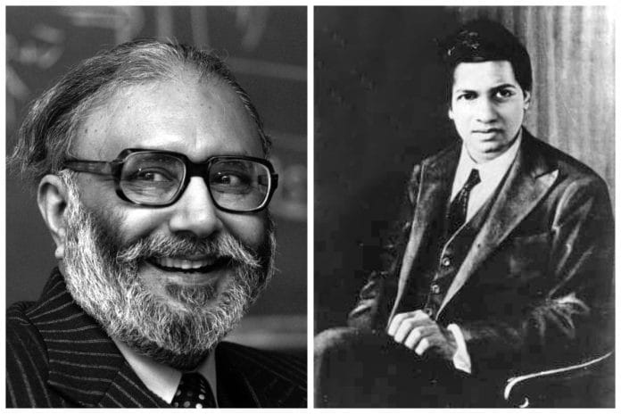 Abdus Salam and Mathematician Srinivasan Ramanujan