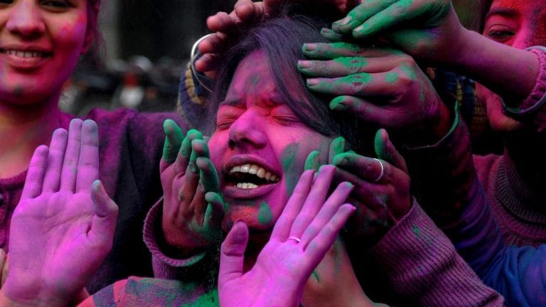 There are three things missing from Holi: Consent, personal space, and logic