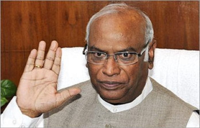 Leader of Congress in Lok Sabha, Mallikarjun Kharge | Twitter