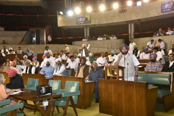 File photo of the Punjab Legislative Assembly | Twitter