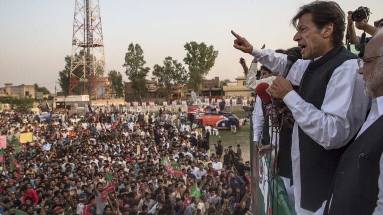 Imran Khan started it all. Now Pakistani leaders are facing shoe and ink attacks