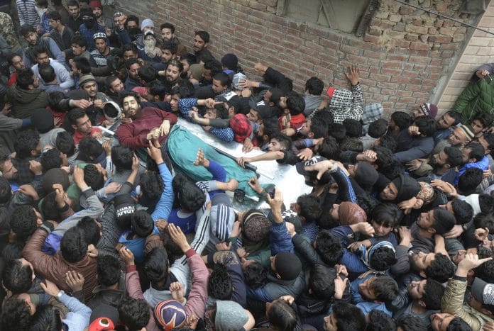 Eisa Fazili's funeral