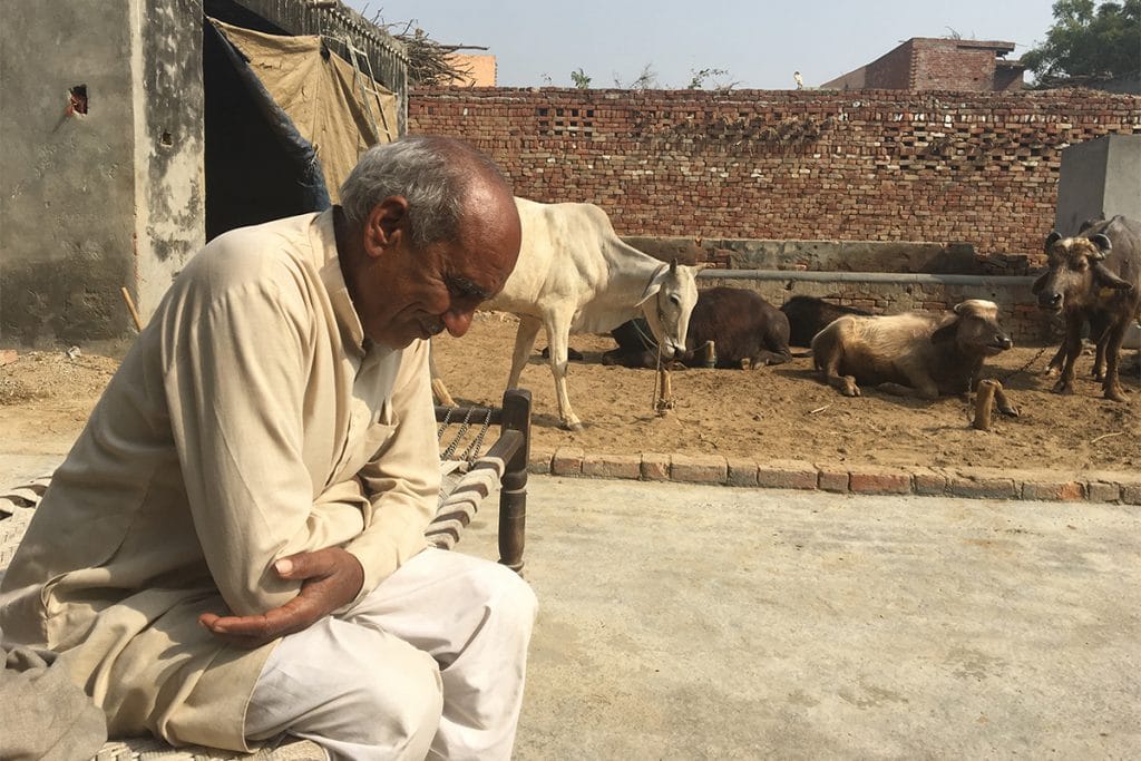 The father of Sumit Gurjar