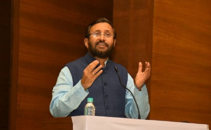 A file photo Prakash Javadekar | @PrakashJavdekar